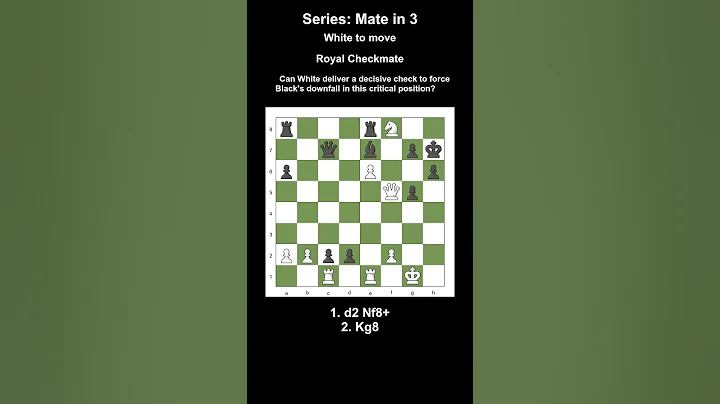 Mate in 3 - Royal Checkmate