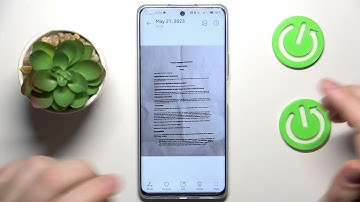 How to Scan a Document into a PDF File on HUAWEI NOVA 11i?
