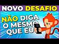 ((NOVO)) 🤐 NÃO DIGA O MESMO QUE EU | Se disser o meso que eu, perde! | #quiz #macaquiz