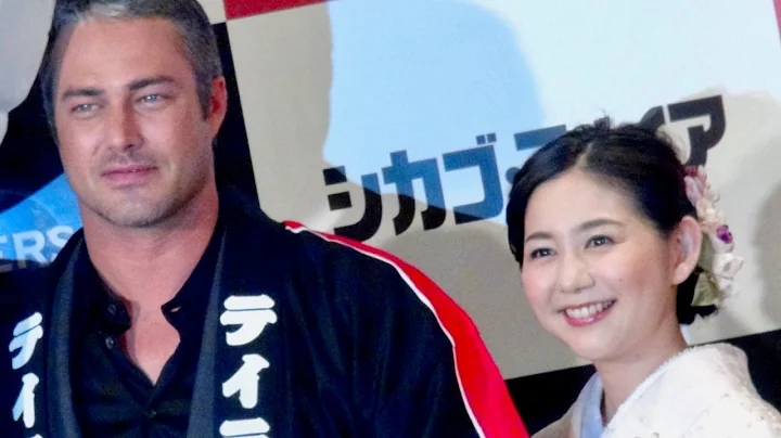 Taylor Kinney, Mari SekineChicago Fire Japan Recep...