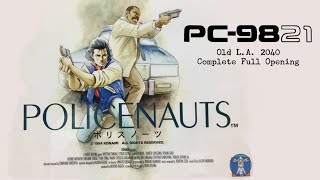 ポリスノーツ PC-9821 PC-9821 version “Police Notes” 2 to clear - YouTube