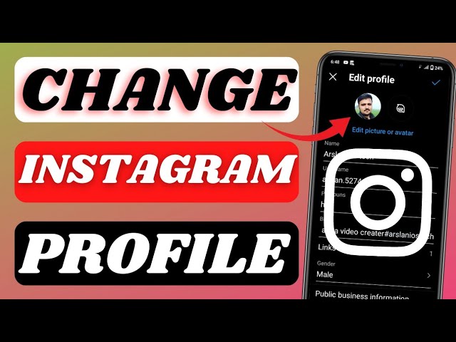 How to Change Instagram Profile Picture|iphone|How to Change your ...