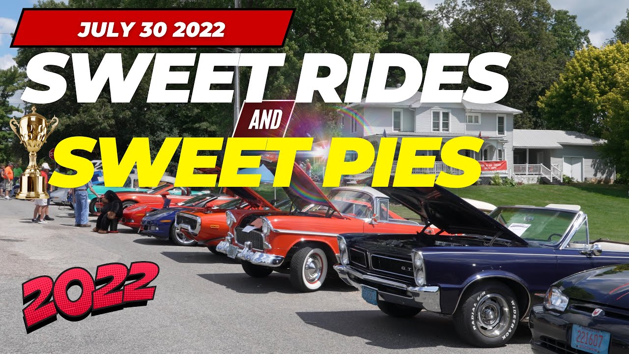 2022 Sweet Rides & Sweet Pies! Car Show in Westby Wisconsin YouTube