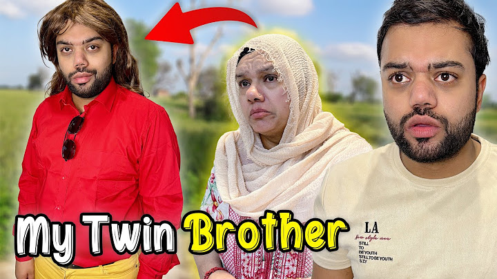 Sharing My Biggest Secret 😱 | Meet My Twin Brother 💔