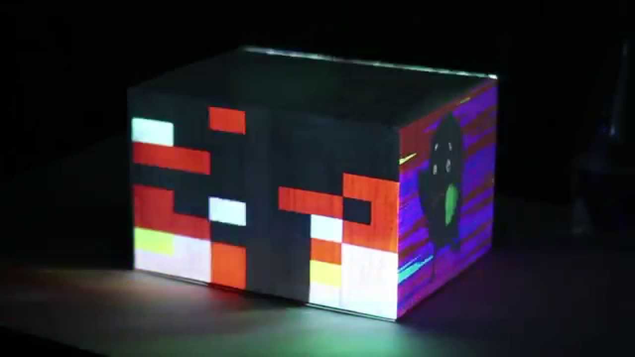 Audio-Responsive 3D Projection Mapping Demo - YouTube