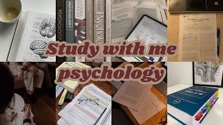 Pomodoro Study Timer 🧠 30 Min Focus + 10 Min Break 🧠 Vision Board for Psychology Majors
