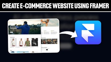 How To Create eCommerce Website Using Framer 2025! (Full Tutorial)