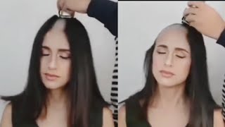 Crying Beautiful Girl Forced Head Shave 2024 || Forced Head Shave || Force Head Shave 2024 ||