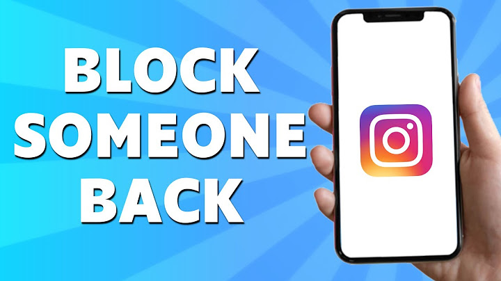 How to block someone who has you blocked on instagram