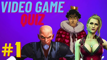 Video Game Quiz 50 Questions #1 - HARD (Guess The Titles, Villains, Developers, UI, Categories )
