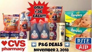 CVS &amp; RITE AID P&amp;G HAUL Nov. 2, 2018