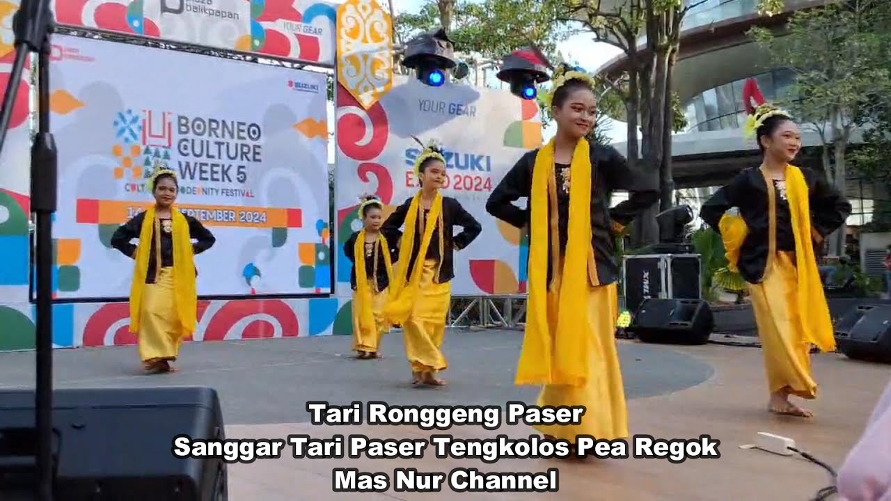 Tari Ronggeng Paser | Sanggar Tari Paser Tengkolos Pea Regok Balikpapan #MasNurChannel