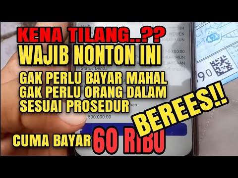 Video: Cara Membayar Denda Polisi Lalu Lintas Dengan Diskon 50 Persen