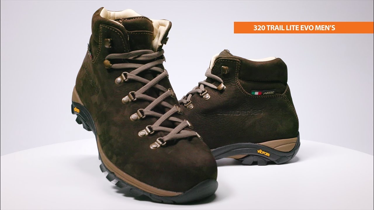 Zamberlan 320 Trail Lite Evo Men's Hiking & Backpacking Boots - YouTube