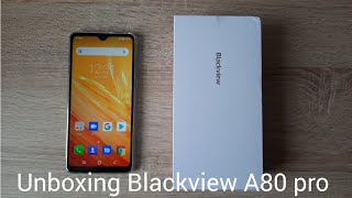 Blackview A80 pro unboxing and short review