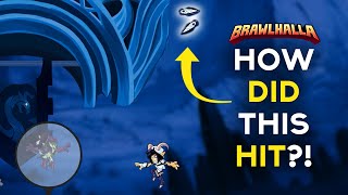 HOW DID THE WEAPON THROW HIT!? - Brawlhalla twitch highlights # 111