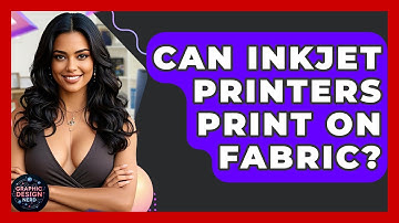 Can Inkjet Printers Print On Fabric? - Graphic Design Nerd
