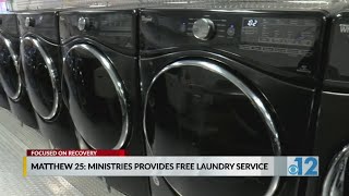 Matthew 25: Ministries to provide laundry services for flood victims