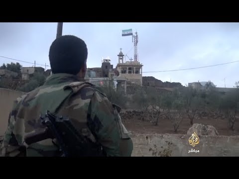 بلدة خربا بريف السويداء مثال للتعايش بين المسلمين والمسيحيين في ظل سيطرة المعارضة