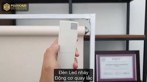 Hướng dẫn cài đặt động cơ cuốn PSV hành trình điện tử  - PSVhome.vn