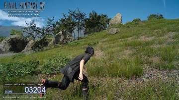 Final Fantasy XV Windows Edition Benchmark - Free Roam Glitch