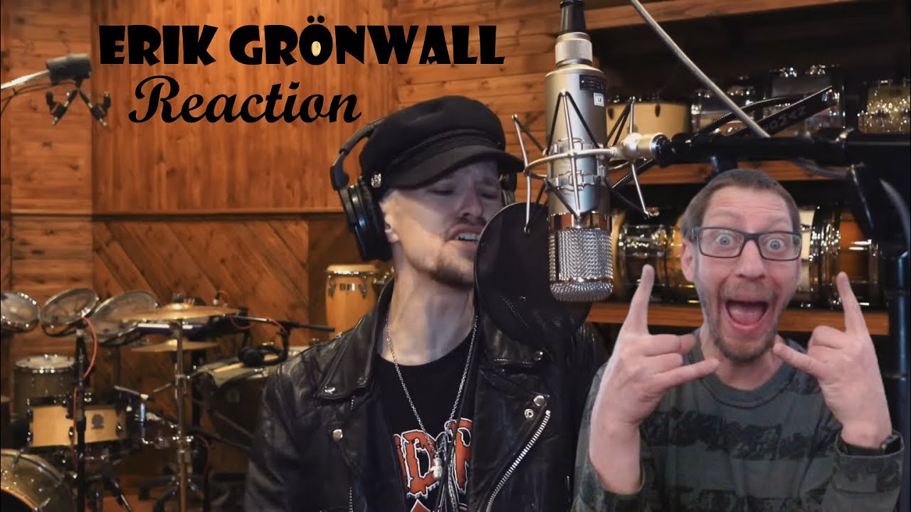 Erik Grönwall - Separate Ways (Journey Cover) REACTION