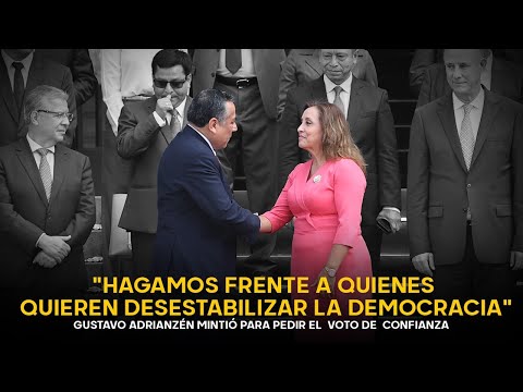 Voto de confianza: Premier exige que se luche contra quienes buscan desestabilizar la democracia