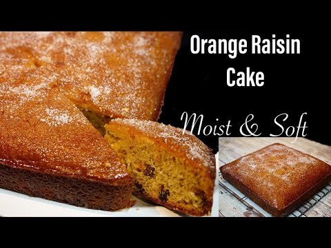 SUPER EASY ORANGE RESIN CAKE WITH FRESH ORANGE JUICE Super Moist amp Soft