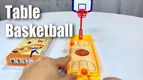 Kids Mini Table Finger Basketball Game Toy Review