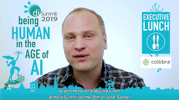 DISUMMIT: Collibra announcement by Stijn Christiaens