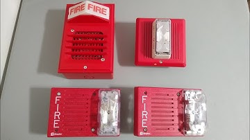 Fire Alarm Signals - Edwards & Simplex