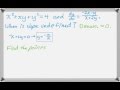 Implicit Differentiation – Vertical and Horizontal Tangents