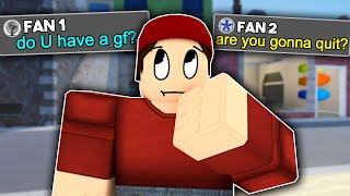 ANSWERING QUESTIONS ABOUT MY LIFE... (ROBLOX)