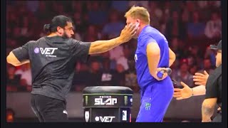 Mahabali Shera AKA Amanpreet Singh knocks former WWE World Heavyweight Champion JakeHager out cold! screenshot 4