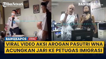 Viral Video Aksi Arogan Pasutri WNA dan Acungkan Jari Tengah ke Petugas Imigrasi Bandara Soetta