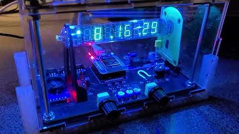 IV-18 VFD Clock Project
