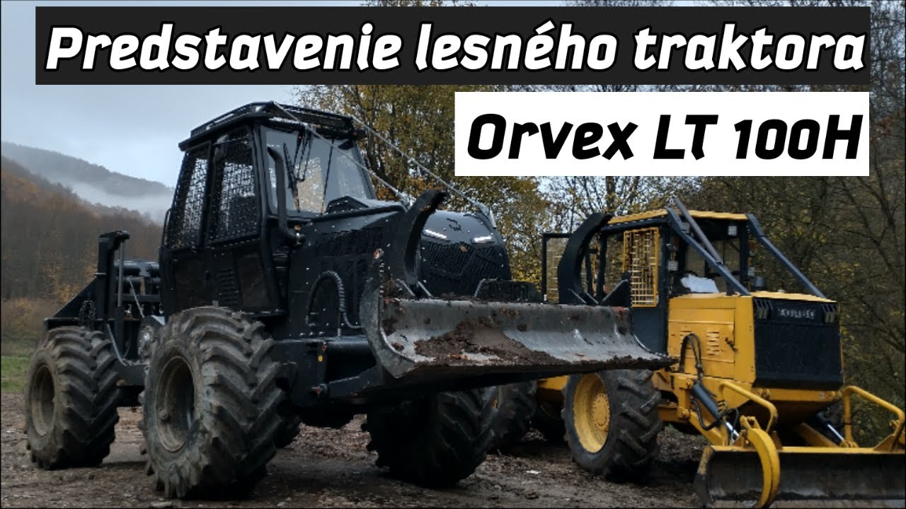 Презентация лесного трактора Orvex LT 100 Hydrostat, Made in Slovakia 🇸🇰
