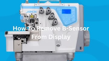How to Remove B-Sensor From Jack C4 Machine.