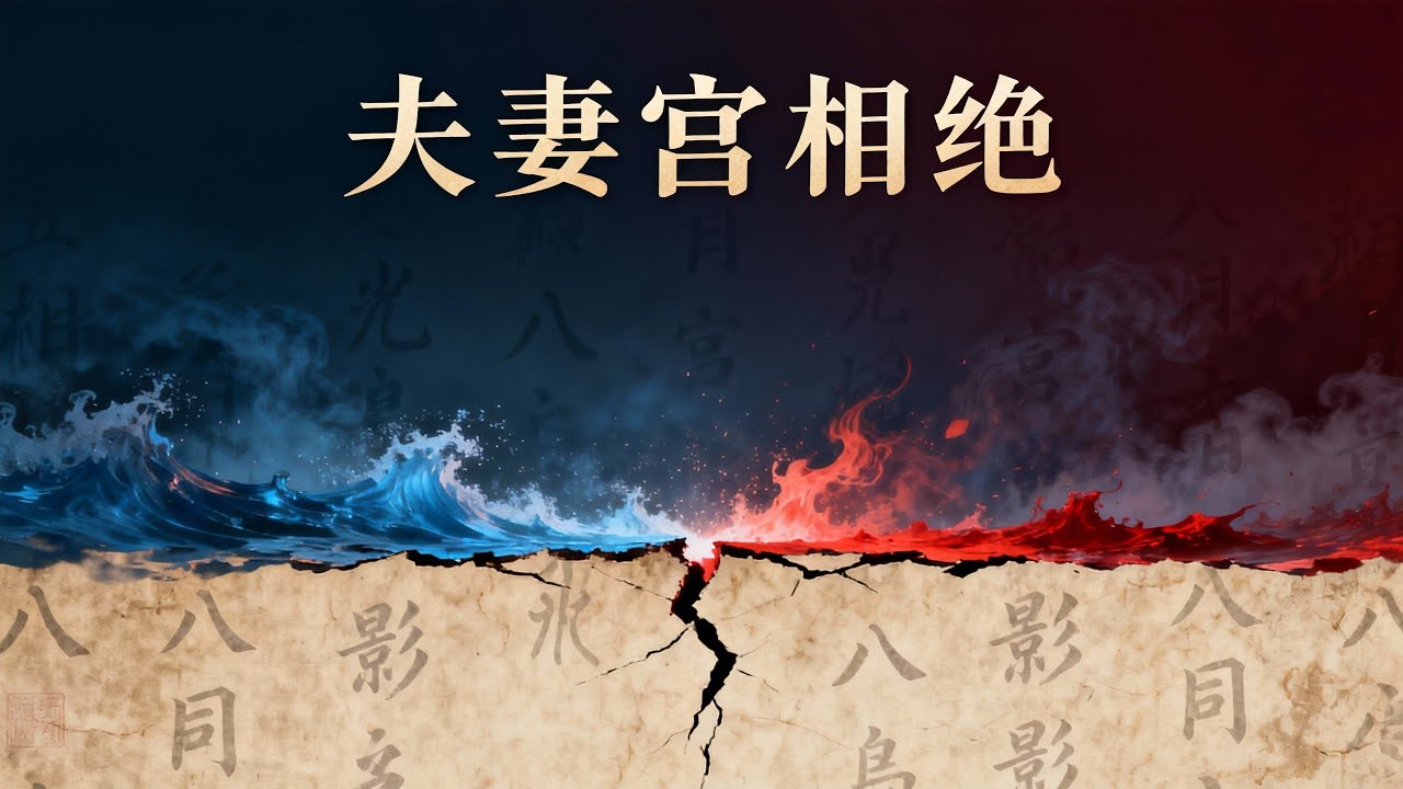 【八字揭秘】夫妻宫出现“相绝”，注定婚姻破裂、老死不相往来？｜命理深度解析