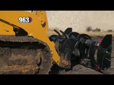 Cat® Track Loaders – Change Attachments in a Flash