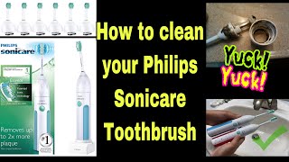 I'll show you how to clean your rechargeable toothbrush in this quick
video. some tips, what use, recommendations =) don't want see gunk
mo...