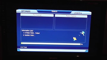 Edision Optimuss 3 in 1 Tune in Saorview Channels