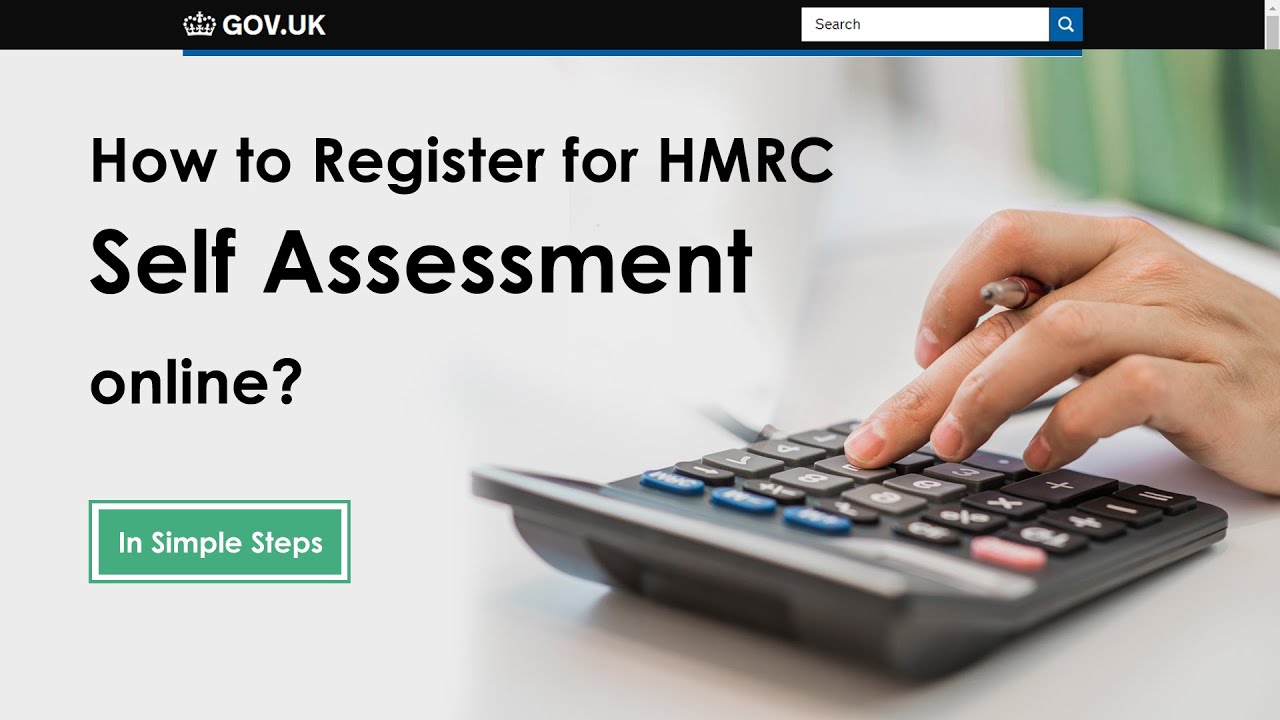 How To Register For HMRC Self Assessment Online YouTube