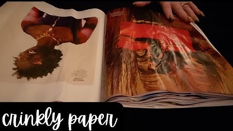 🤯 ASMR Crinkly Page Turning ▪︎ Sleep, Study & Relaxation ▪︎ No Talking