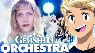 Anime Artist Reacts to a Genshin Impact Orchestra for the First Time