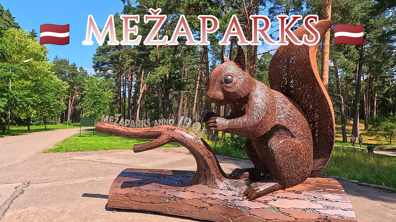 🌿🌅Letonya'nın Saklı Ormanında Sessiz Bir Keşif🌲Mežaparks Riga’da Stresi UNUT!🌲Walking Tour 4K HDR