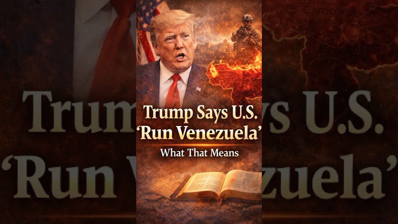 When the Skies Close — Trump Says US to Run Venezuela 🇻🇪