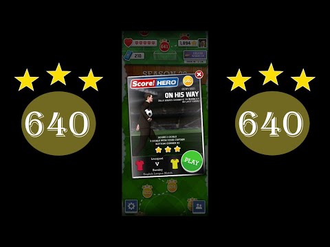 Score Hero - level 640 - 3 stars