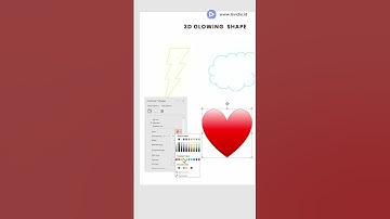 How To Create 3D Glowing Shape in Powerpoint