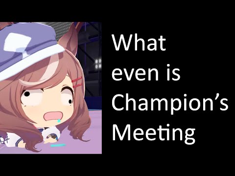 The Basics of Champion's Meeting